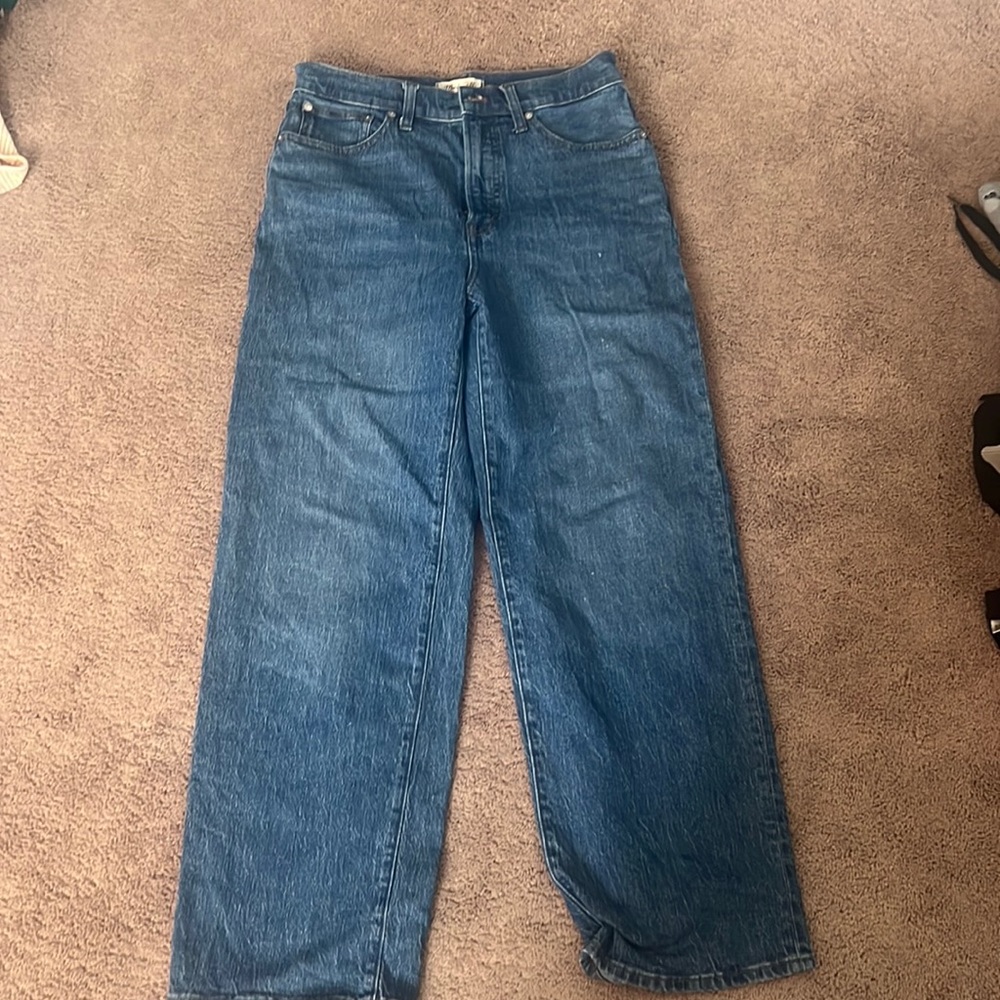 Madewell perfect vintage wide leg jeans